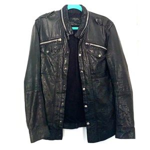 All Saints leather jacket